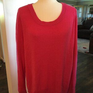 Old Navy long Sweater Hot Pink Size XL